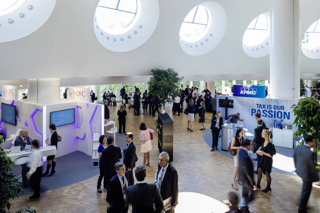 Congress Center Basel Foyer 2. Stock