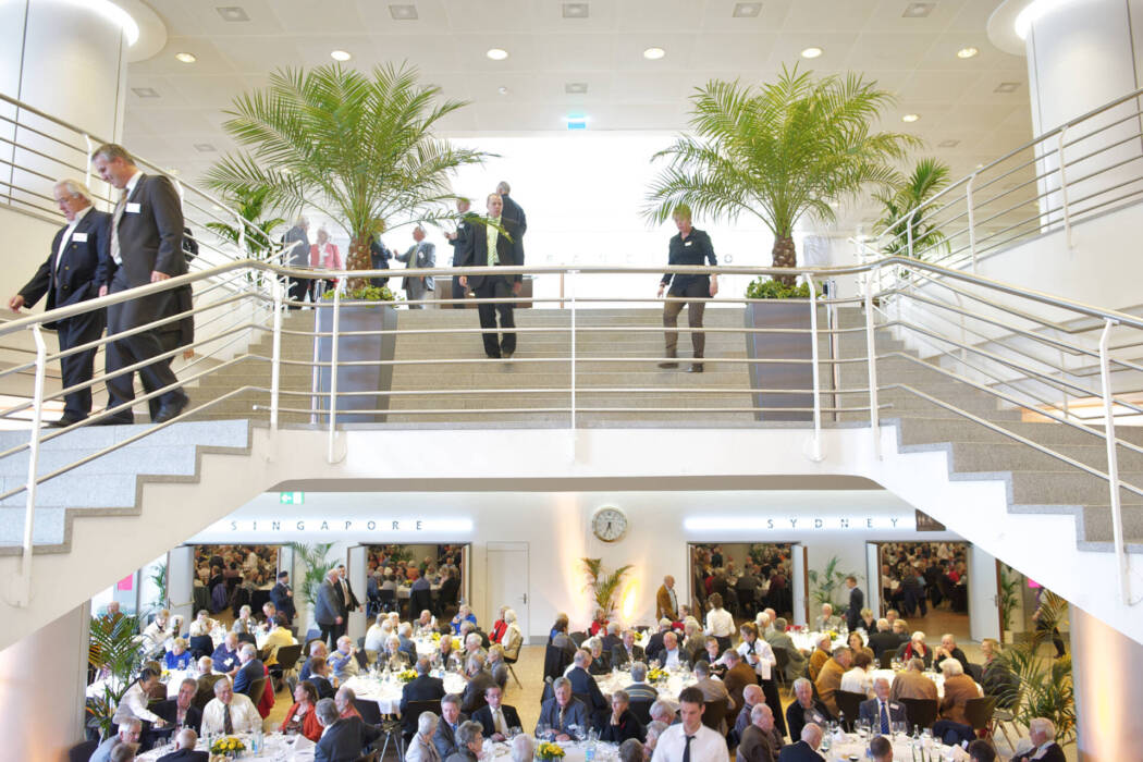 Congress Center Basel Foyer 2. Stock