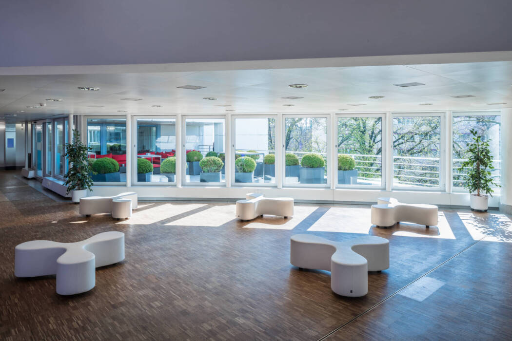 Congress Center Basel Foyer 2. Stock