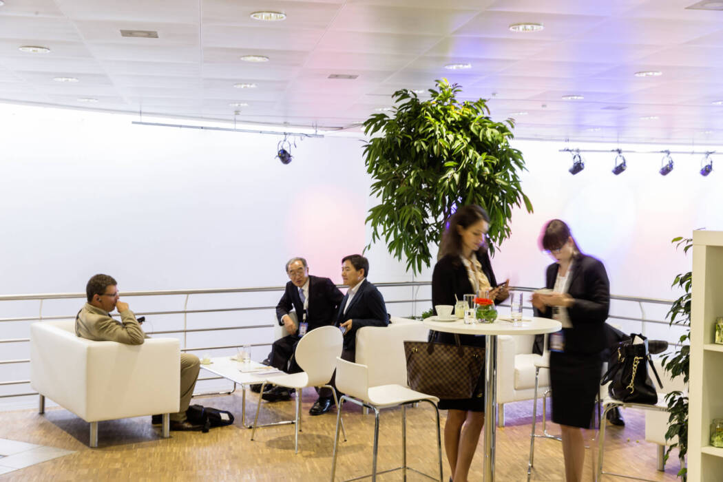 Congress Center Basel Foyer 3. Stock