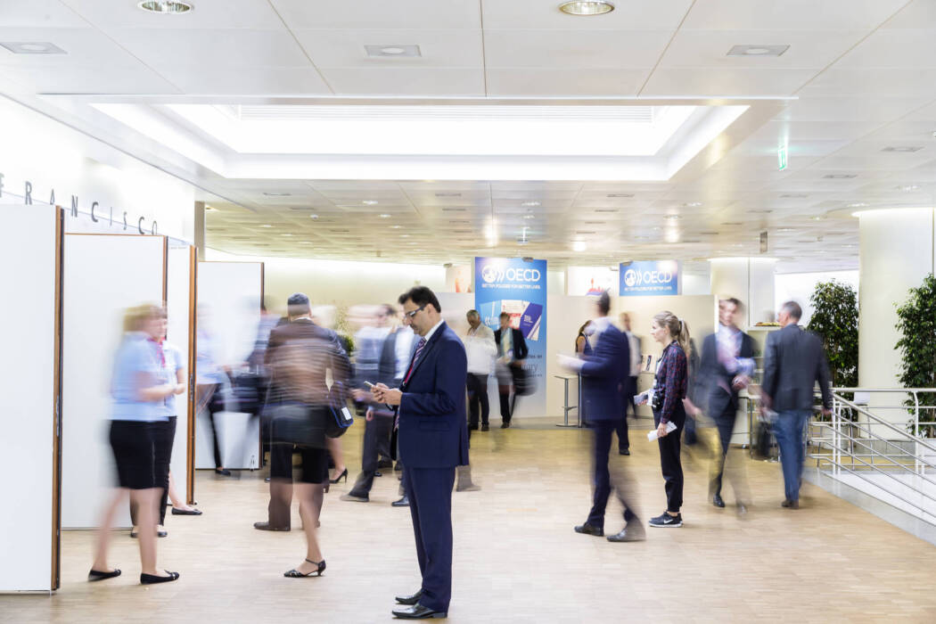 Congress Center Basel Foyer 3. Stock