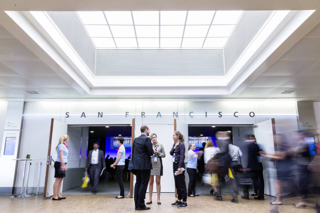 Congress Center Basel Foyer 3. Stock