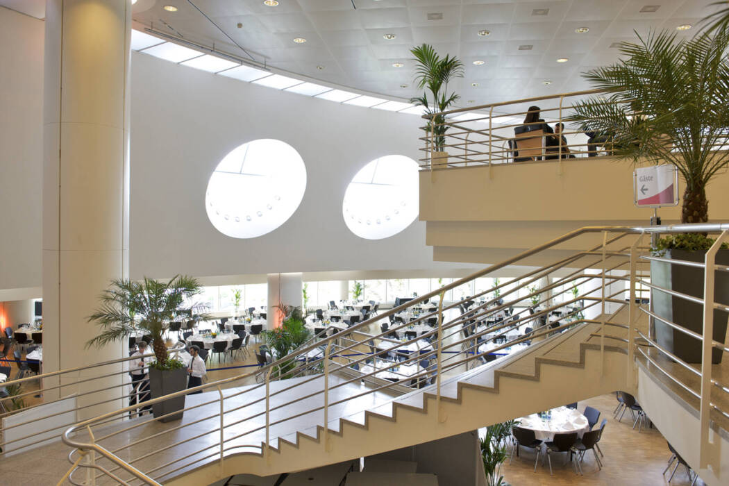 Congress Center Basel Foyer 3. Stock