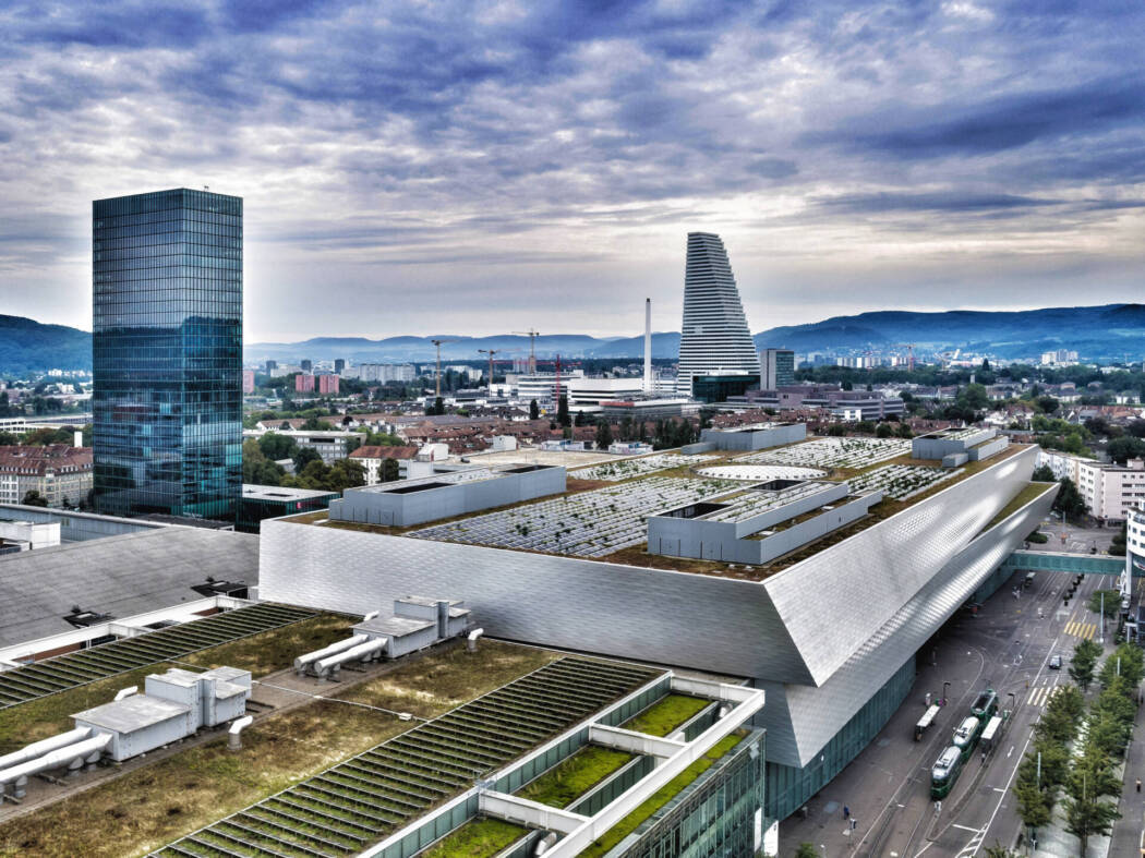 Messe Basel Aerial View