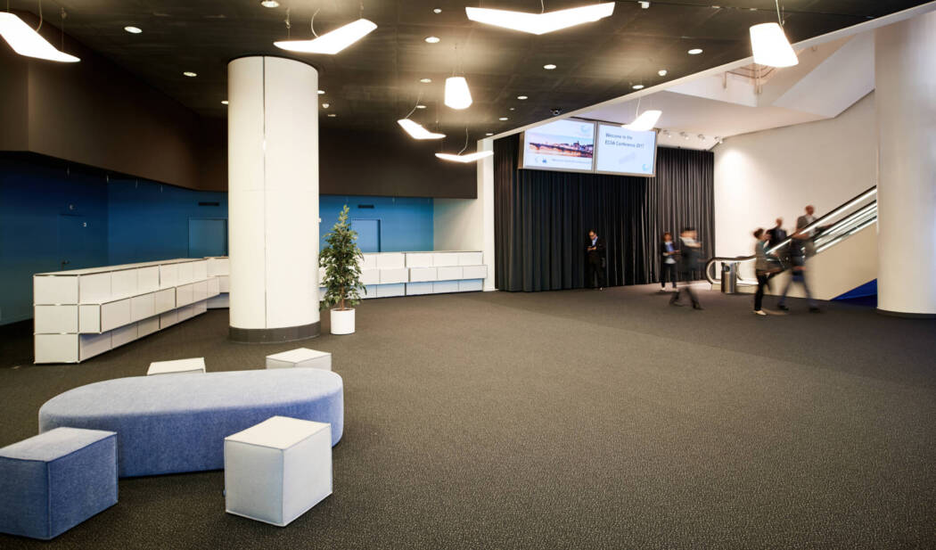 Congress Center Basel Eingangsbereich