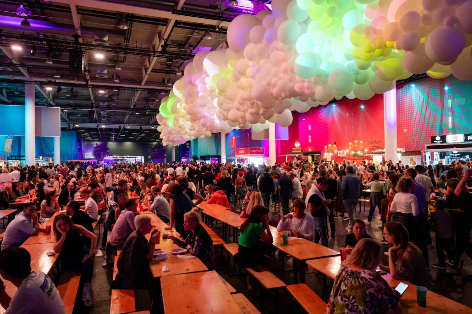Messe Basel Eurovision Village Foodzone