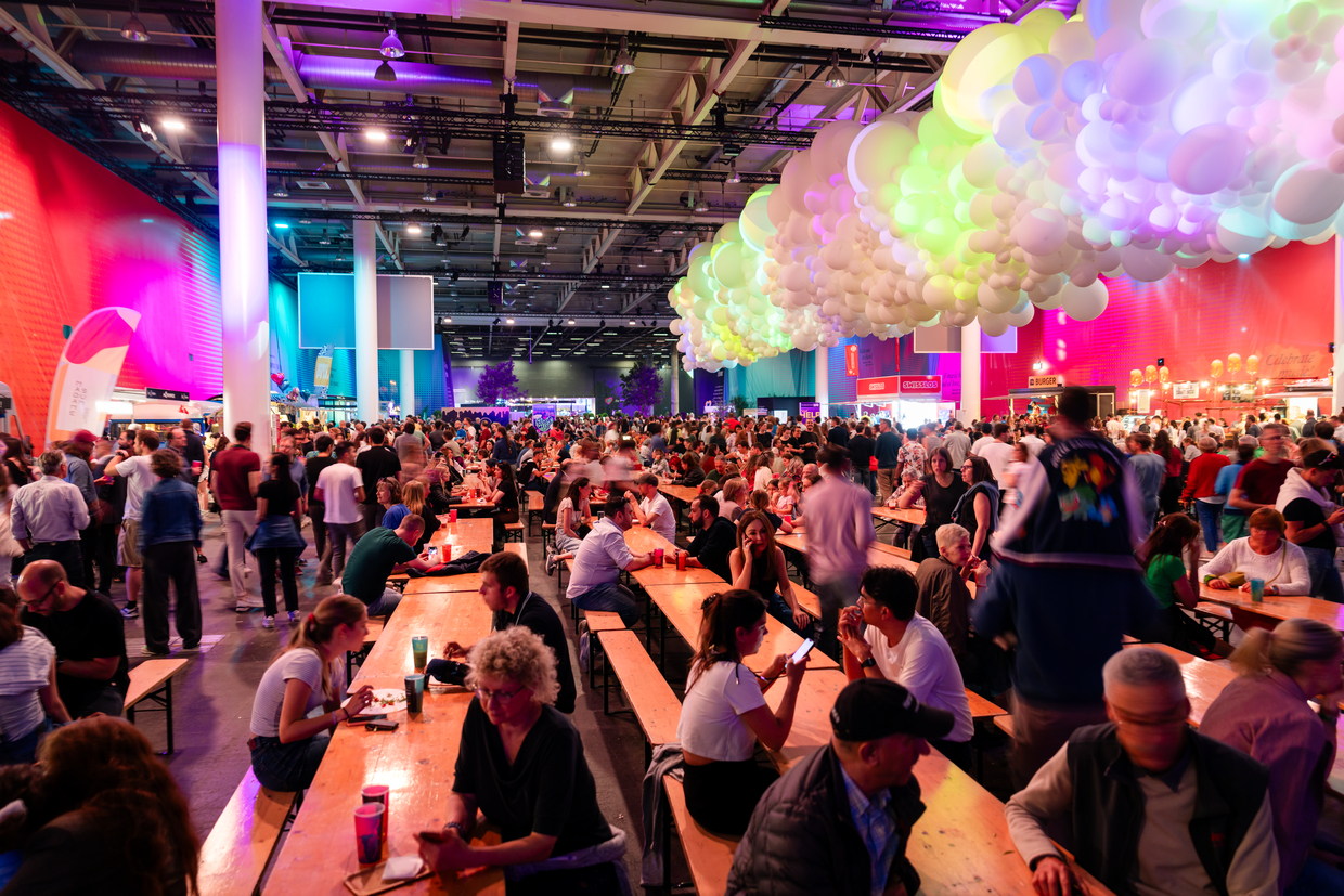Messe Basel Eurovision Village Food Zone