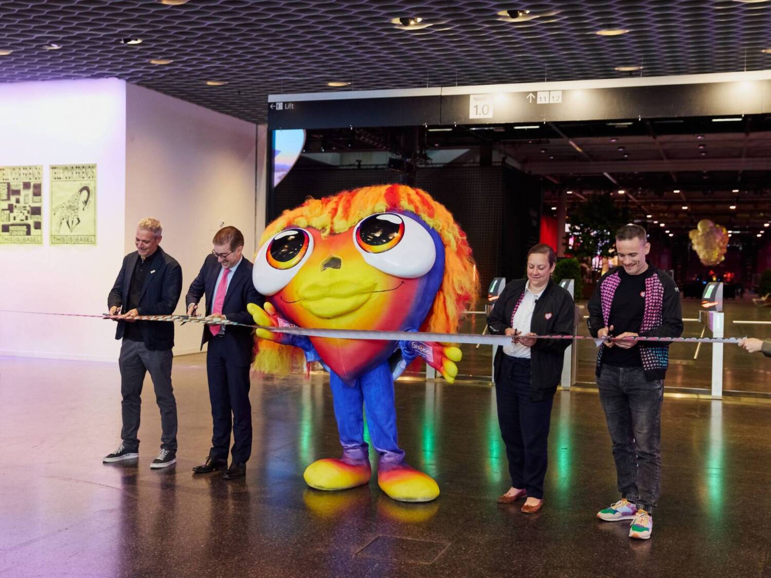 Messe Basel Opening Eurovision Village