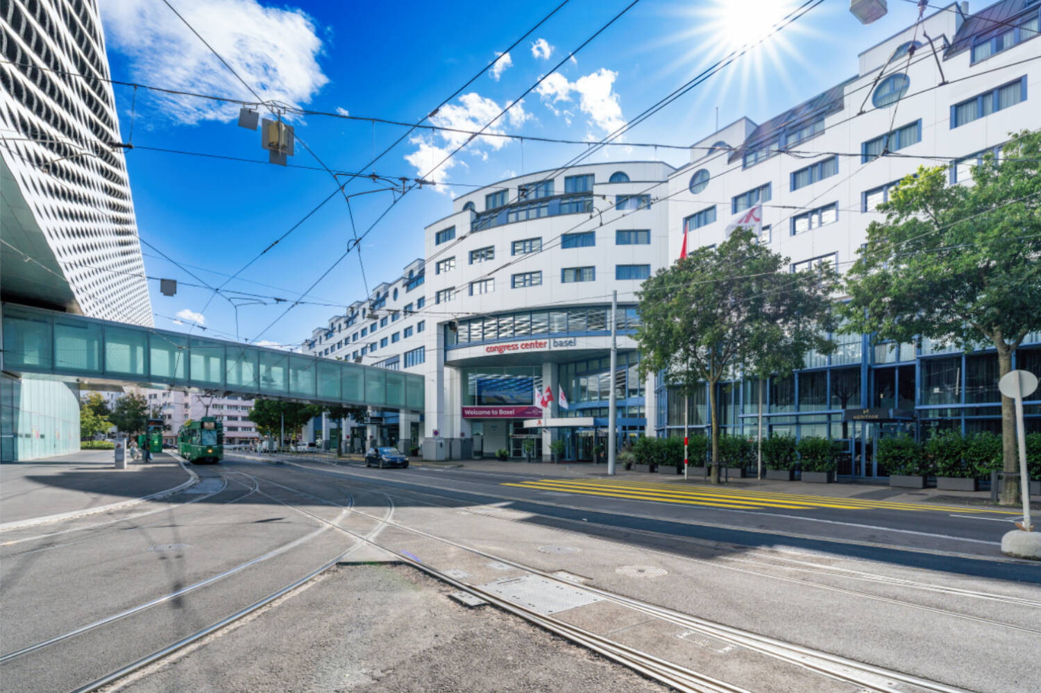 Messe Basel Congress Center Basel Aussenansicht